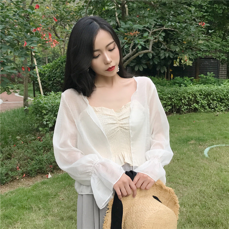 Mesh sun protection clothing