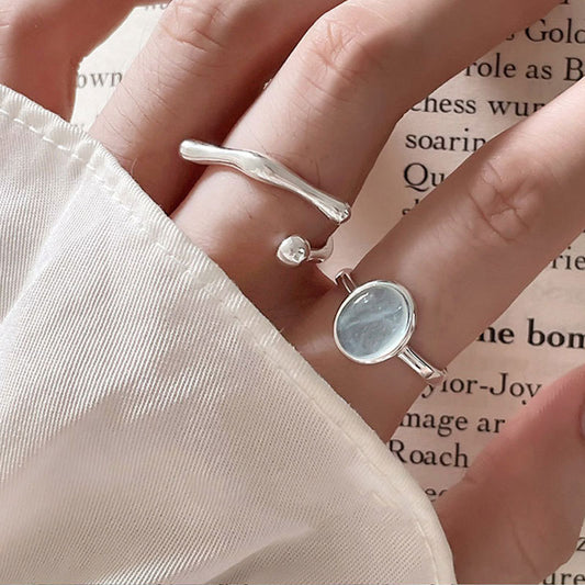 Personality Matte Simple Simple Bracelet Ring