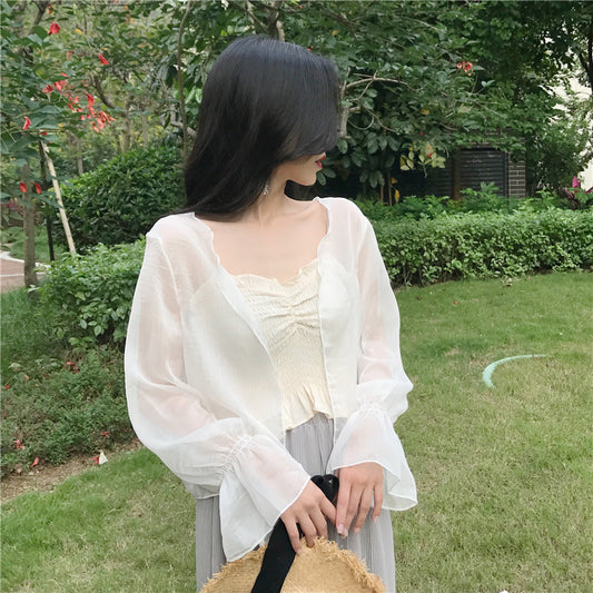 Mesh sun protection clothing